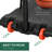 HOMCOM Adjustable Height 71cm W Mounted Basketball Hoop