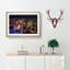 Aerial View of the Las Vegas Strip in Abstract - Picture Frame Graphic Art Print on MDF-55683045-55683046