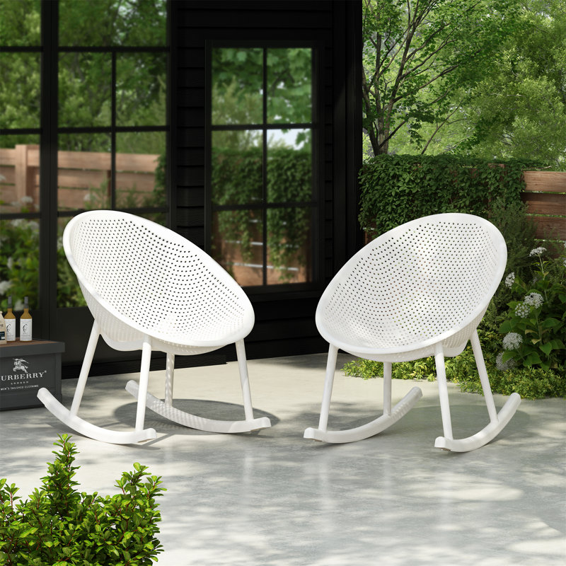 Gable Rocking Chair (Excluding The Table)
