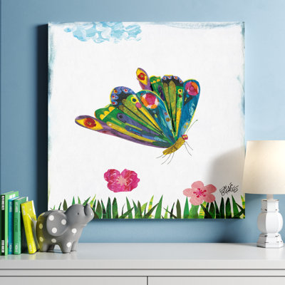Knott Vibrant Butterfly Wings II Canvas Art