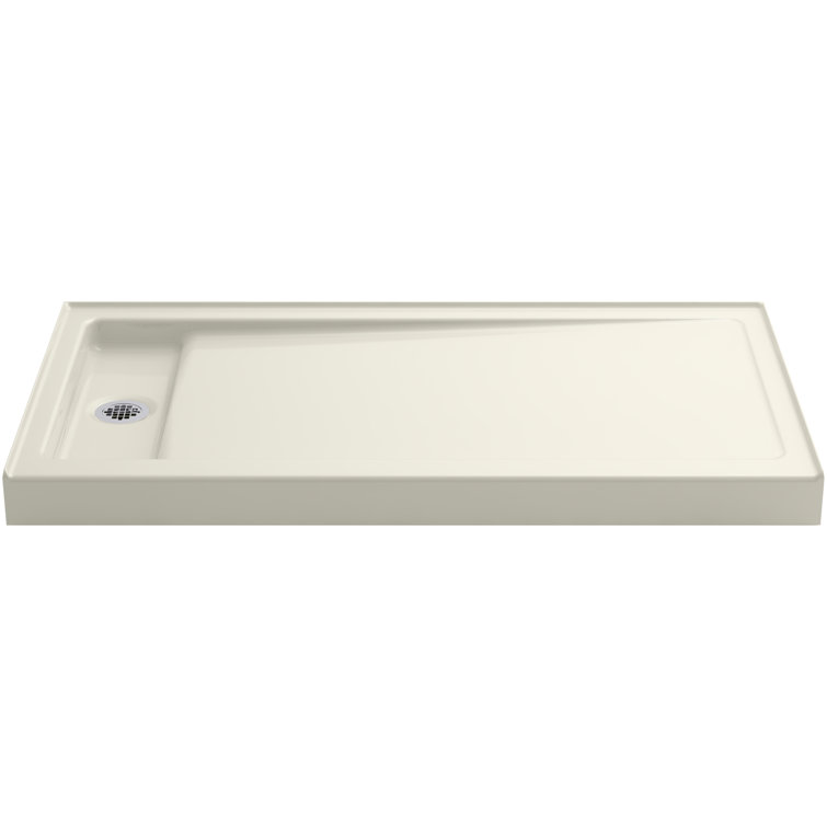 Bellwether® 60" W x  32" D Single-Threshold Shower Base