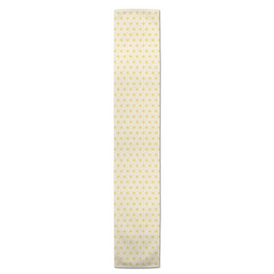 Hovig Geo Quatrefoil Table Runner