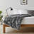 Grey Wolf Throw Blanket