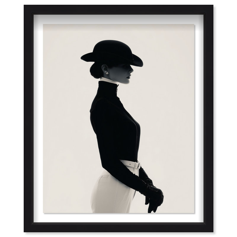 Darkened Majesty Print by Oliver Gal, 31.5"H x 25.5"W, Black Shadowbox