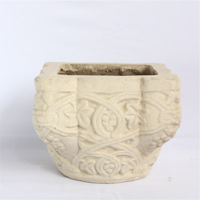 Tiffany Rectangle Stone Planter