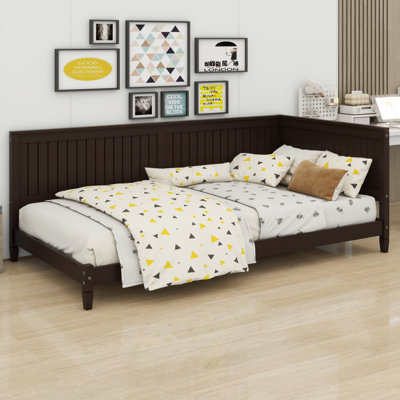 Easy Assembly Wooden Daybed Frame Durable