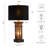 25" Jacolbi Table Lamp set With Dual USB Ports And Night Light (set of 2)-758323959