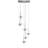Joshkun 6 - Light Crystal Tiered Integrated LED Chandelier