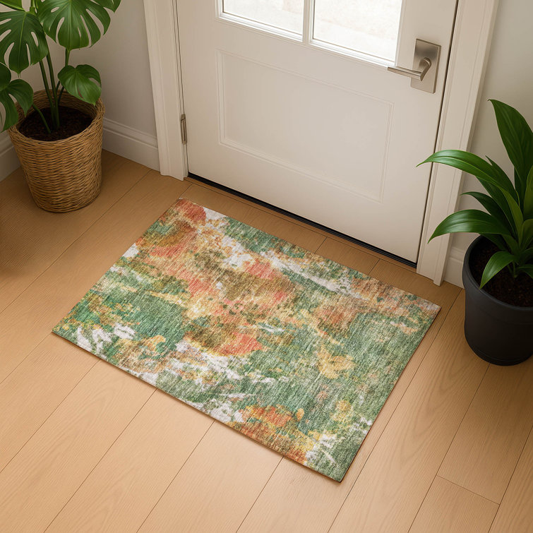 Premium Machine Washable Lubbers AMF1756 Modern Rug