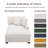 Milbrey Oversized Upholstered Chaise Lounge with Armrests & Throw Pillows-795383117-747771042-773294318