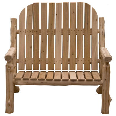 Two-Person Adirondack Chair - Unfinished/Unassembled