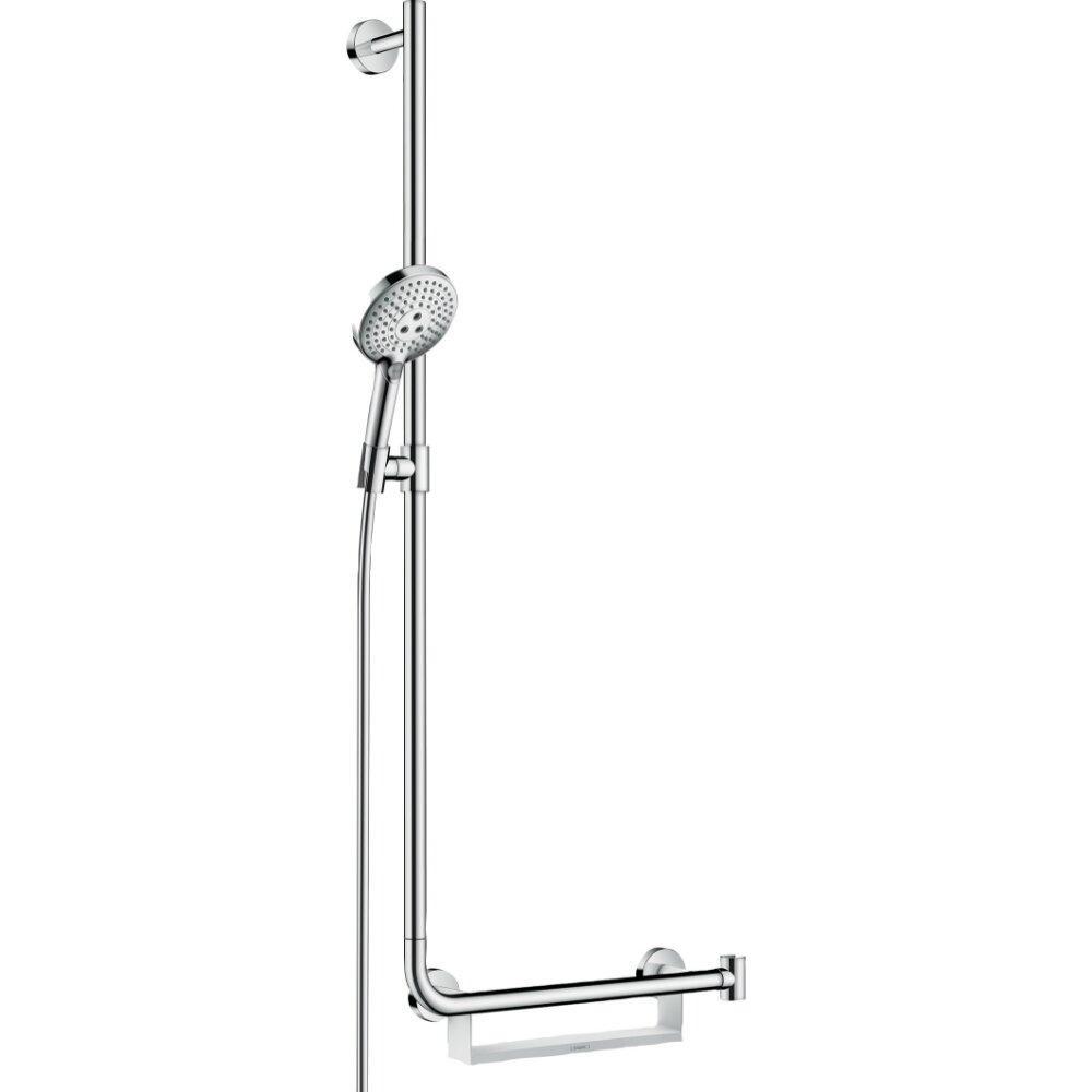 Hansgrohe Raindance Select S Duschset 120 3 Strahlarten Mit Duschstange 110 Cm Links Chrom