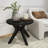Marshana Cross Leg Round Coffee Table-1243448243