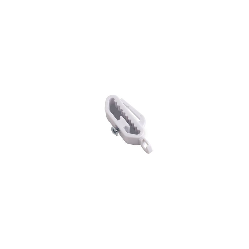 White 3.05cm Track End Stops