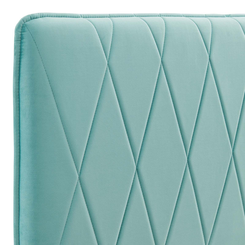 Modway Leila Performance Velvet King/California King Headboard, Mint