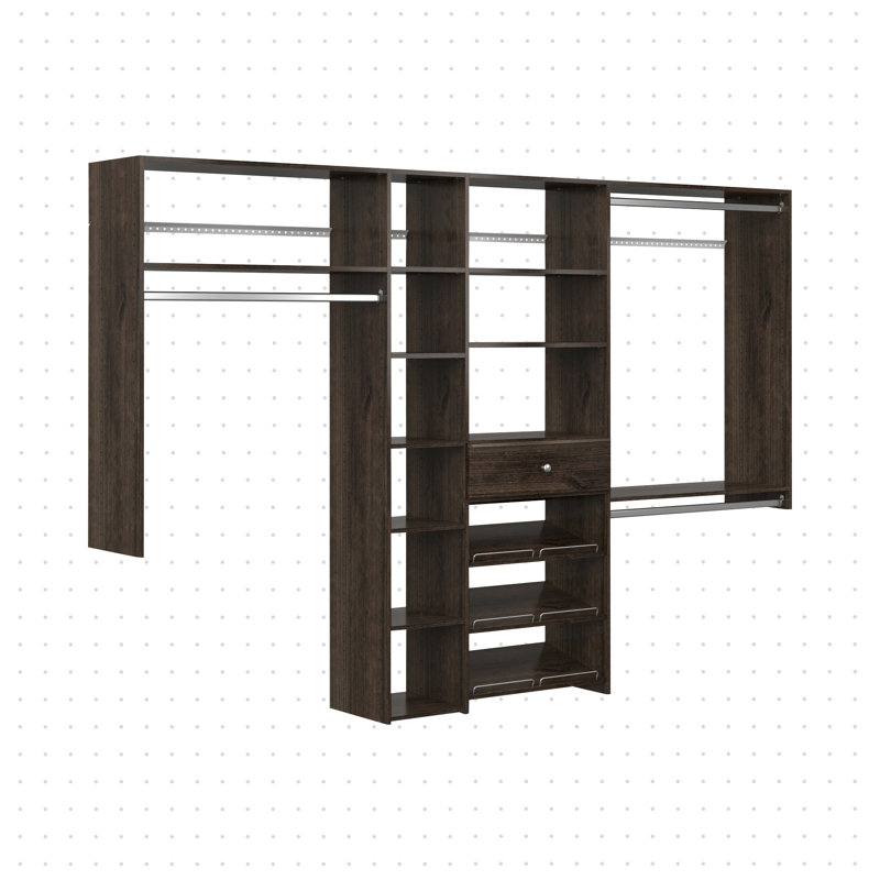 Grid 72'' - 108'' Starter Kit (Can Be Cut To Fit), Truffle