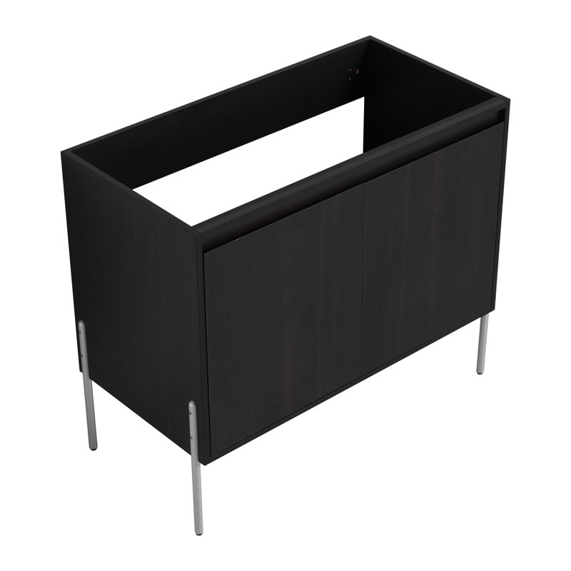 Meuble-lavabo autoportant moderne 36 po Dane