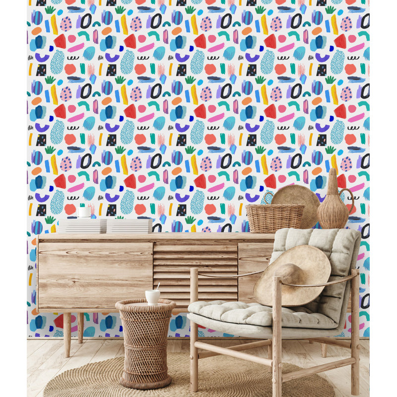 Panneau de papier peint Beliz, L 18,75 po x l 25 po, Vinyle