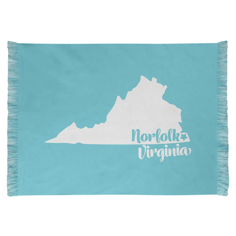 Tapis bleu virginie de norfolk