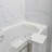 Ella Elite 30"x52" Acrylic Air and Hydro Massage and Heated Seat Walk-In Bathtub with Left Inward Swing Door, 5 Piece Fast Fill Faucet, 2" Dual Drain, Carrara Wall Surround-91906002