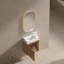 16" Bathroom Vanity With Sink Small Wall Mounted Storage Cabinet