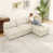 Beige Polyester