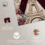 «Delicate Eiffel Tower Glam», reproduction d'art sur toile par Art Remedy-119974620-123592322