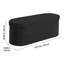 Banc de rangement repose-pieds ovale, banc de bout pliable-813008903