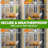 Window Bird Feeder With Non-marking Self-adhesive Hooks