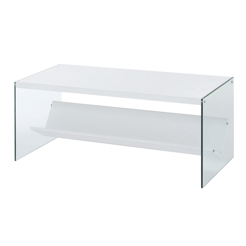 Allegonda Coffee Table, White