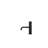 Modern Contemporary Black Bathroom Hot Cold Water Mixer Tap Black Faucet Mixer Basin Faucet