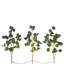 23 po Ensemble de 3 branches d'eucalyptus artificiel pré-éclairées à 36 DEL