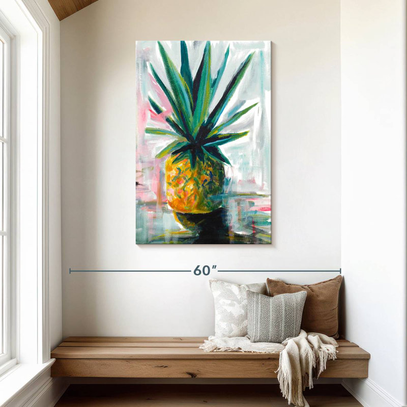 Couleurs d'ananas Yarlin, H 45 po x l 30 po