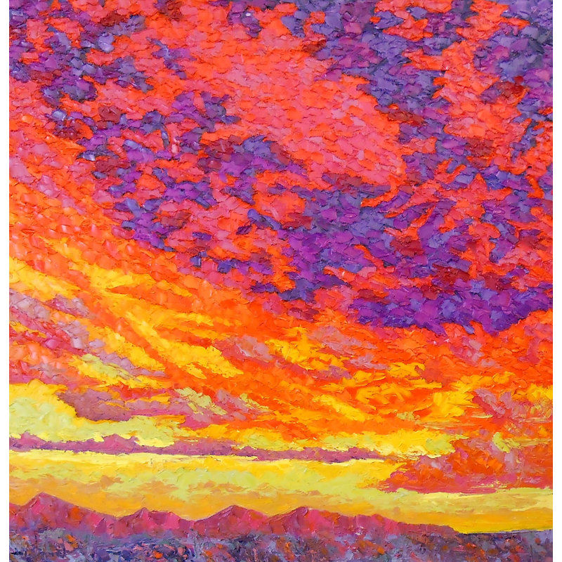 View From The Foothills Print by Jeff Ferst