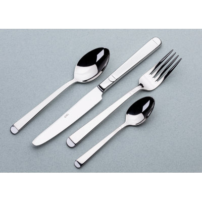 Equinox 24 Piece 18/10 Stainless Steel Cutlery Set, Service for 6