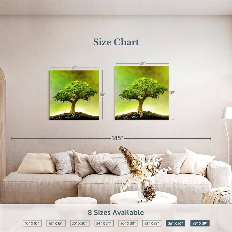 Harnek Green Bonsai Tree