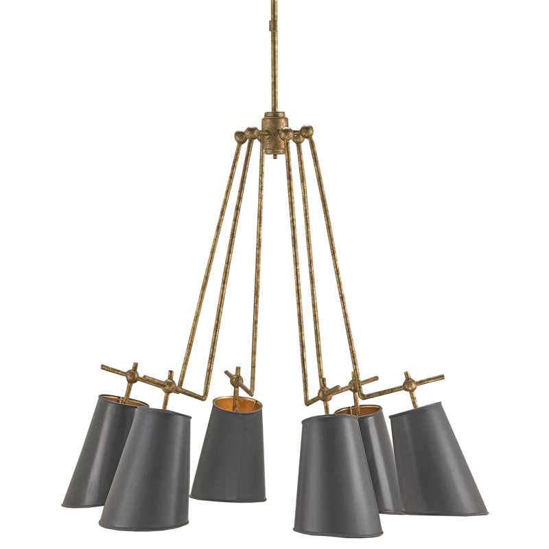 6 - Light Dimmable Classic / Traditional Chandelier