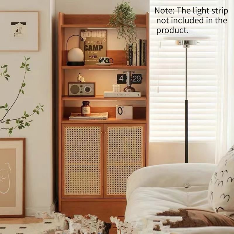 Simple and Classic Solid Wood Display Cabinet