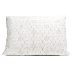 Oreiller ajustable en mousse viscoélastique gélifiée MOWULLE CopperWELL