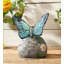 Pierre de jardin solaire Butterfly