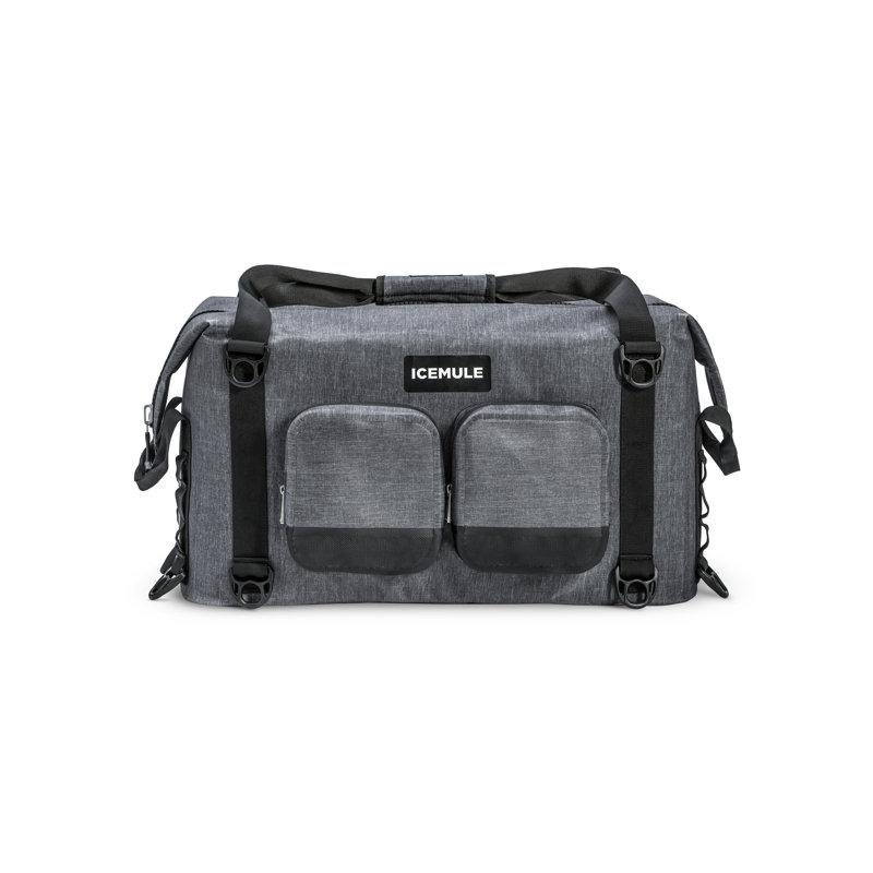 IceMule Coolers 37 Quarts Backpack Cooler in Gray