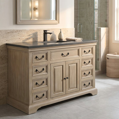 Ensemble de meuble-lavabo de salle de bain simple 48 po