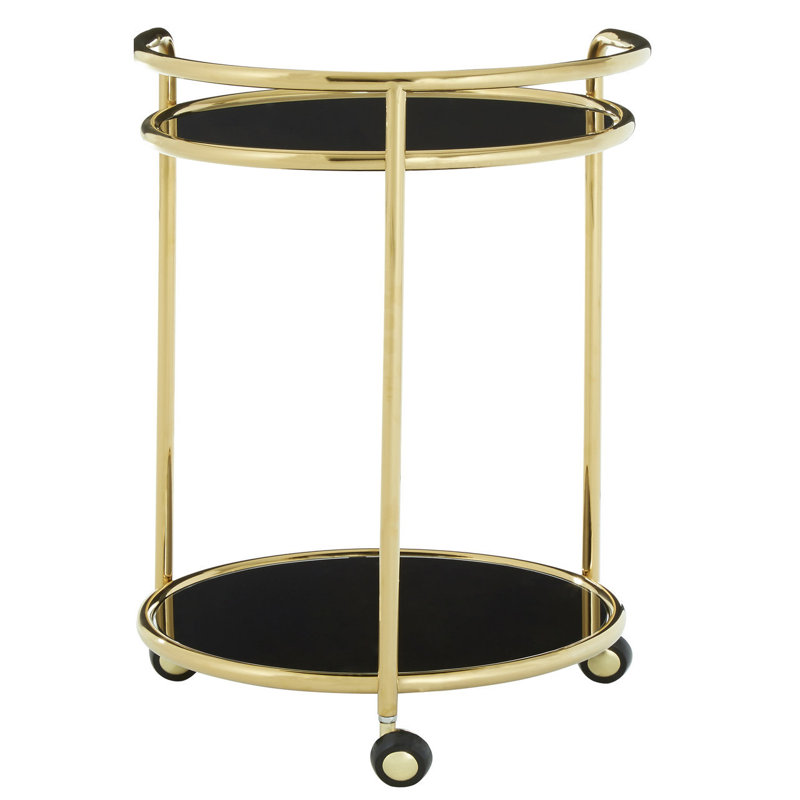 Betances Metal Bar Cart
