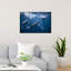 Sunlit Ocean Whales Peaceful Serene Tranquil Whale Nature Ocean Wall Art Print 1 Piece Wrapped Canvas Wall Art-1979649575