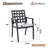 Patio Aluminum Club Chair With Sunbrella Cushions (Set Of 2)