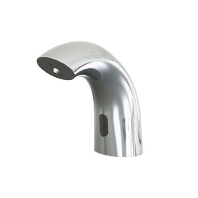 Touchless Motion Sensor Faucet and Soap Dispenser Set in Chrome