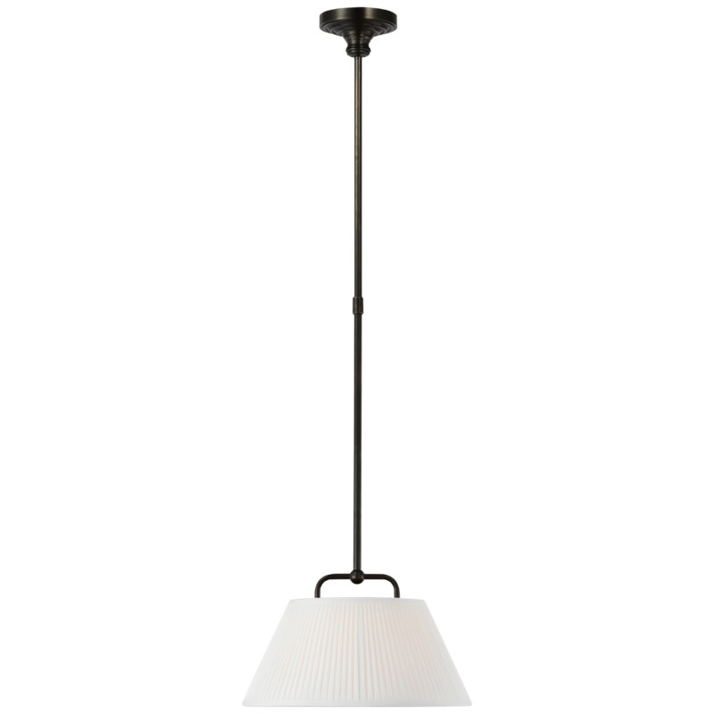 Serrato 1 - Light LED Pendant by Amber Lewis, Bronze