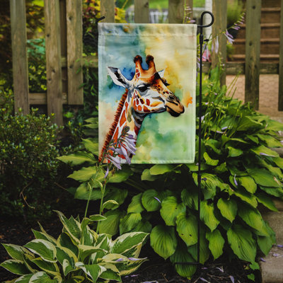 Drapeau de jardin en polyester double face H 15,5 po x l 11,25 po