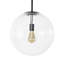 Luminaire suspendu sphérique en verre 1 lumière-2141515048