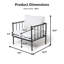 Chaise simple d'extérieur 2 personnes